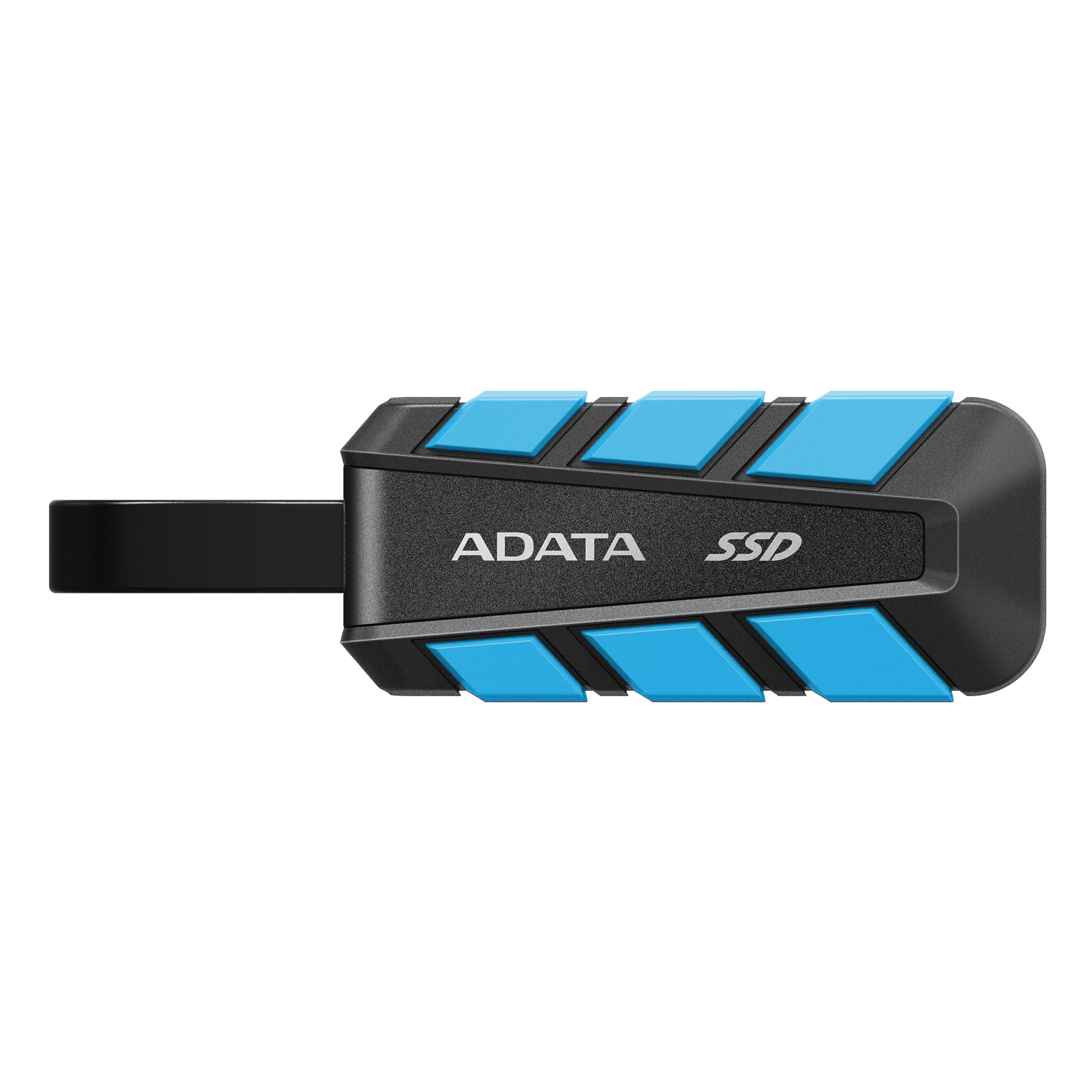 ADATA SC740 External SSD USB 3.2 Gen2 1050MB/s Read 1000MB/s Write Built-In USB-C Cable MIL-STD Drop - 500GB