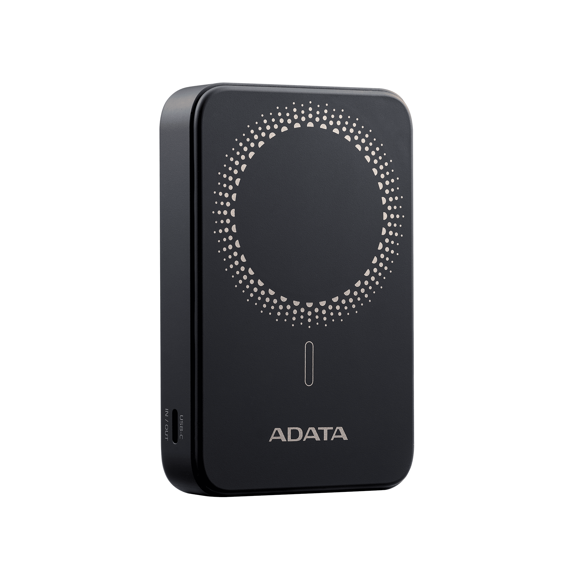 ADATA R100 10,000 mAh Magnetic Power Bank – Qi 15 W Wireless, 20 W PD/QC USB‑C, Dual-Device Ports, Fold-Out Stand, Pass‑Through Charging