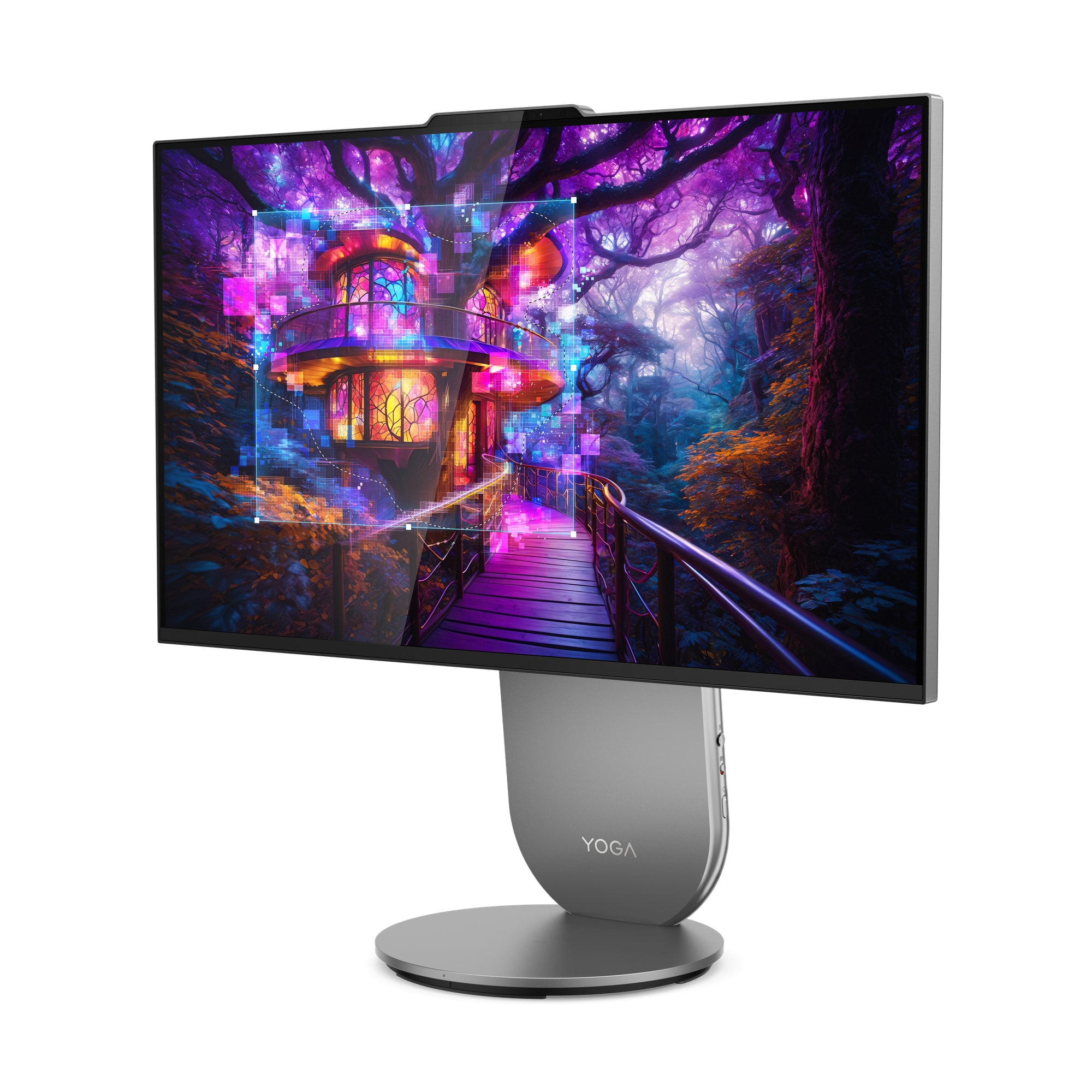 Lenovo Yoga AIO 27IAH10 F0J2001TAX 27" QHD 120Hz - Core Ultra 7 255H - 16GB RAM - 1TB SSD - Shared - WIN 11 PRO K