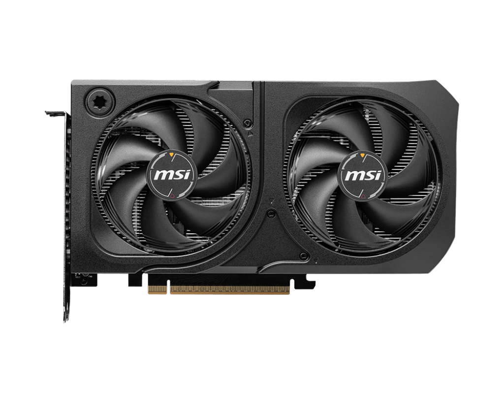 MSI GeForce RTX 5060 Ti 16G SHADOW 2X OC PLUS – 16 GB GDDR7, 4608 CUDA Cores, Boost 2602 MHz, Dual Fans, PCIe 5.0, 3× DP 2.1b