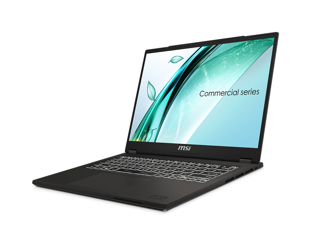 MSI Commercial 14 H A2RM  Laptop - 14” Display - Core 7 240H - 16GB DDR4 - 512GB NVMe SSD -  Win 11 Pro