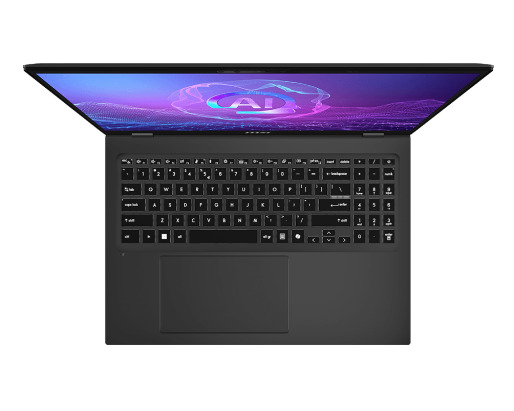 MSI Prestige 16 AI+ Evo B2VMG Copilot+ PC 16" UHD+OLED - Core Ultra 9 288V - 32GB RAM - 1TB SSD - Shared - WIN 11 PRO K