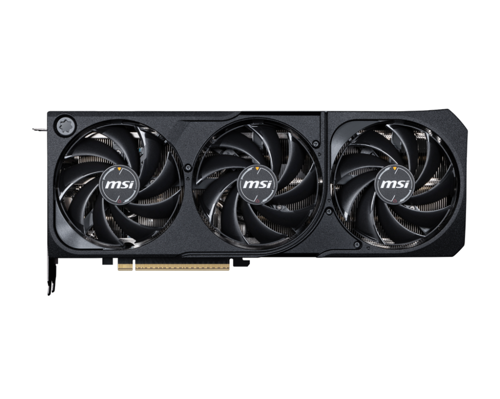 MSI GeForce RTX 5070 12 GB SHADOW 3X OC – NVIDIA Blackwell, 6144 CUDA Cores, 2557 MHz Boost, 28 Gbps GDDR7, PCIe 5.0, Triple-Fan Cooling