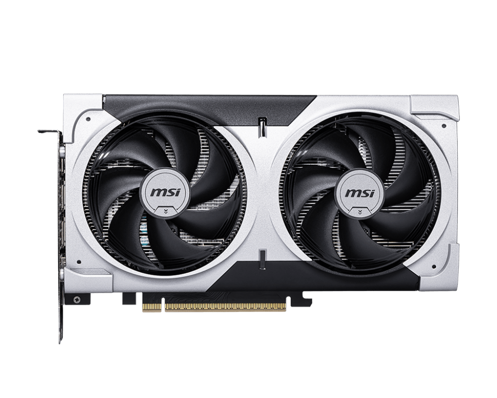 بطاقة رسومات MSI GeForce RTX 5060 Ti سعة 8 جيجابايت GDDR7 VENTUS 2X OC PLUS - 4608 CUDA، 2600 ميجاهرتز Boost، PCIe 5.0، DP 2.1b × 3، HDMI 2.1b، تبريد Stormforce ثنائي المروحة