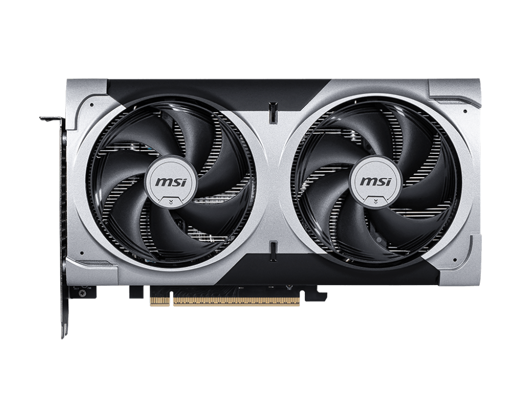 MSI GeForce RTX 5060 Ti 16 GB VENTUS 2X OC PLUS – NVIDIA Blackwell, 4608 CUDA Cores, 2617 MHz Boost, 28 Gbps GDDR7, PCIe 5.0, Dual-Fan Cooling