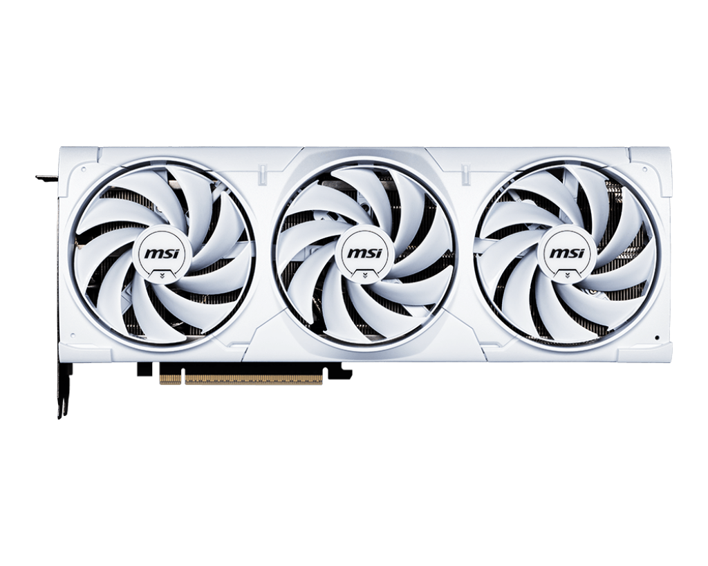 MSI RTX 5080 16G VENTUS 3X OC WHITE – 16 GB GDDR7, PCIe 5.0, Triple-Fan Design, 303 mm Card, DisplayPort 2.1b + HDMI 2.1b