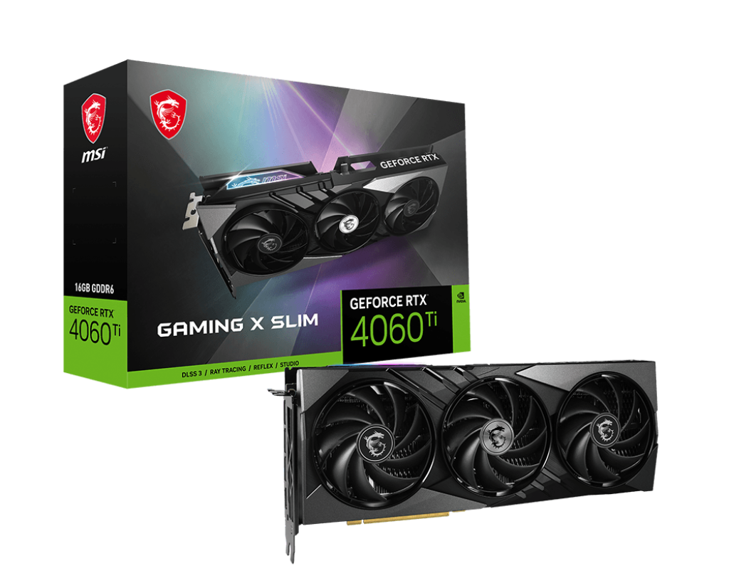 MSI GeForce RTX 4060 Ti VENTUS 3X OC 16GB Graphics Card