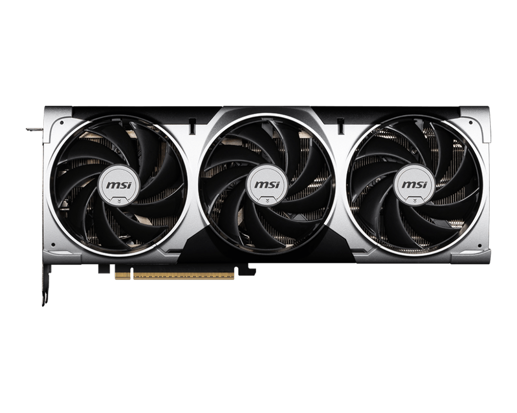 MSI GeForce RTX 5070 Ti 16 GB VENTUS 3X OC – NVIDIA Blackwell, 8960 CUDA Cores, 2497 MHz Boost, 28 Gbps GDDR7, PCIe 5.0, Triple-Fan Cooling