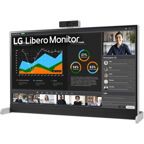 LG 27BQ70QC-S 27 1440p HDR Libero Monitor