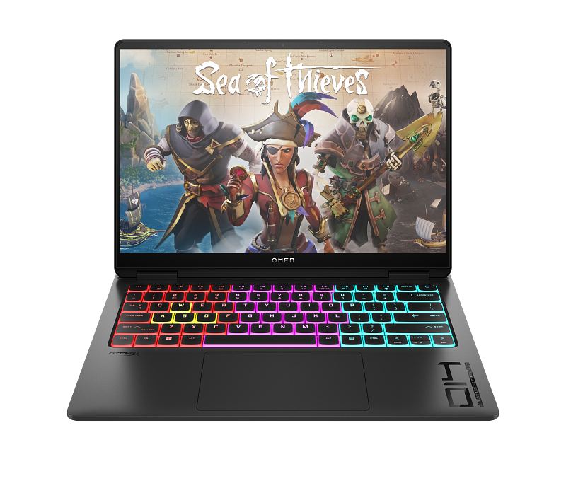 كمبيوتر محمول HP OMEN Transcend 14-fb0001ne مقاس 14 بوصة - معالج Core Ultra 9 185H - ذاكرة وصول عشوائي (RAM) سعة 32 جيجابايت - قرص SSD سعة 1 تيرابايت - بطاقة رسومات GeForce RTX 4070 سعة 8 جيجابايت - نظام تشغيل Windows 11