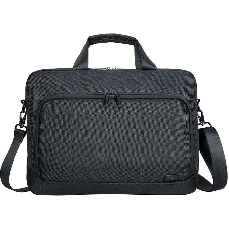 ECLIPS 15.6" Laptop Bag – Business Carrying Case with Multi-Pocket Design, Black