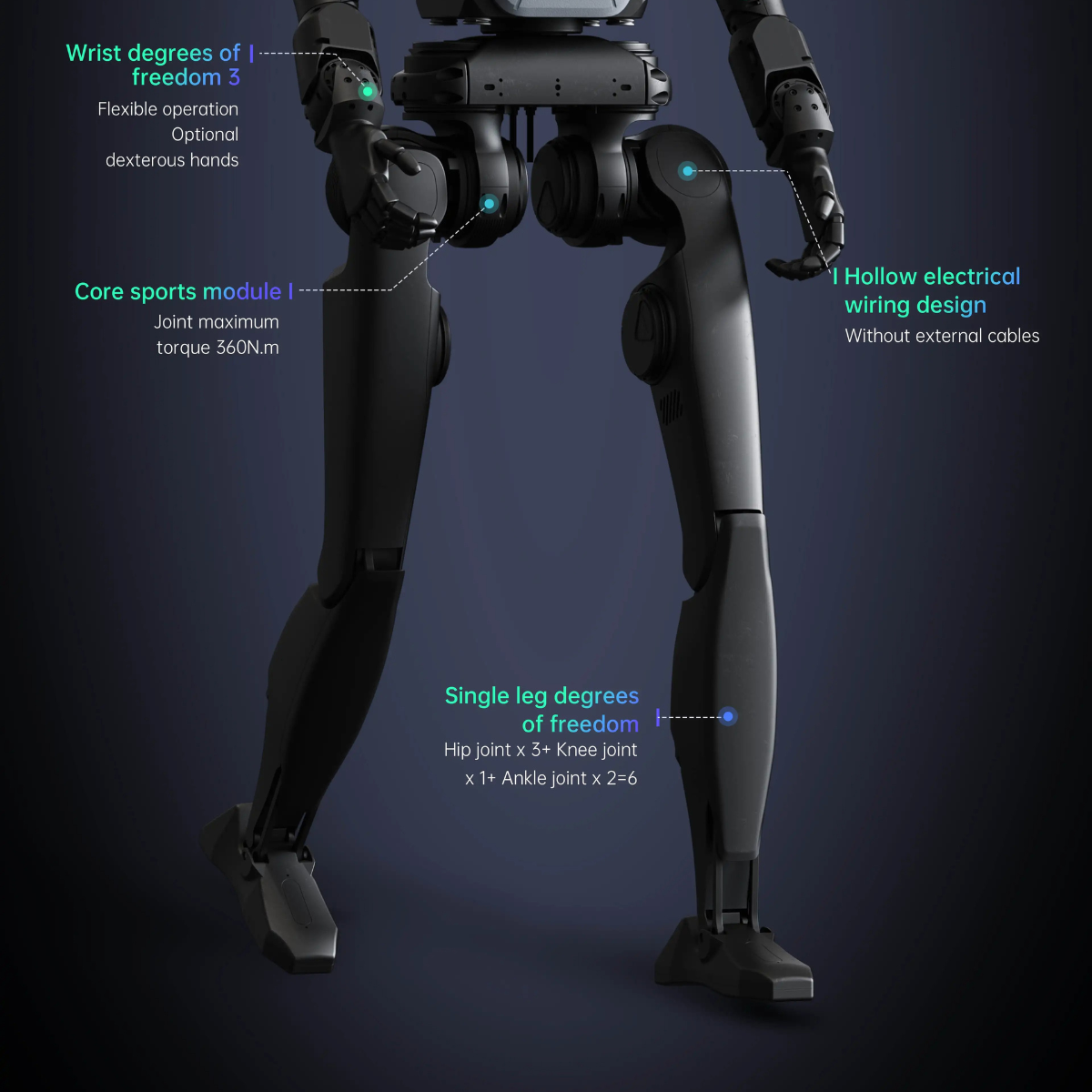 Unitree H1/H2 Universal Humanoid Robot (Contact us for the customized price)