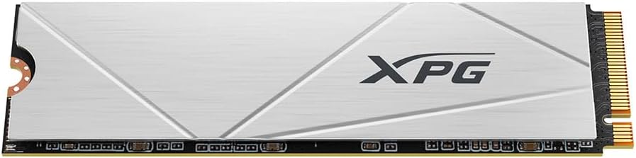 XPG GAMMIX S60 1TB PCIe Gen4 x4 NVMe SSD – Up to 5000/4200MB/s with Heat-Sink, PS5 Compatible