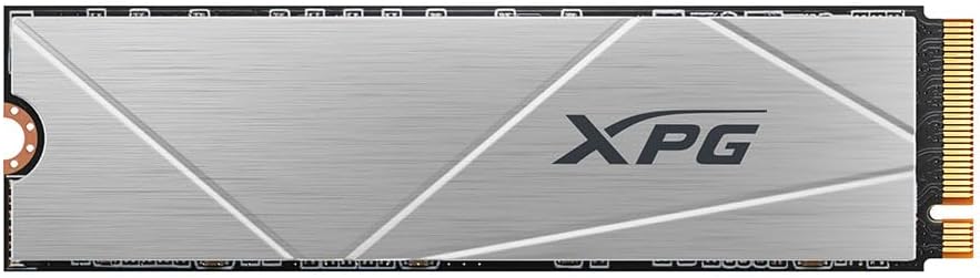 XPG GAMMIX S60 1TB PCIe Gen4 x4 NVMe SSD – Up to 5000/4200MB/s with Heat-Sink, PS5 Compatible