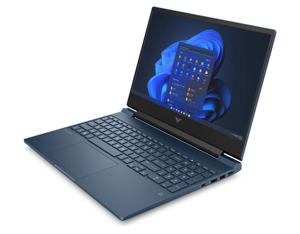 HP Victus Gaming Laptop 15-fa1103ne - Core i5-13420H - 8GB RAM - 512GB SSD - RTX 3050 6GB - WIN Pro K (Performance Blue)