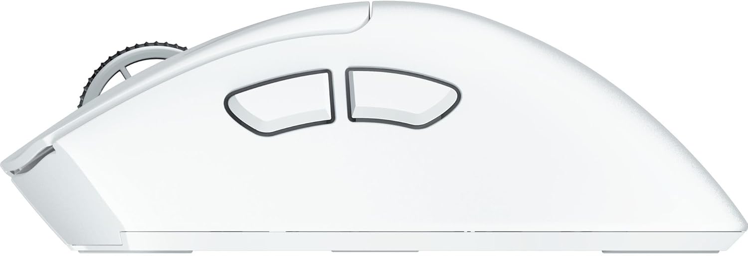 Razer DeathAdder V4 Pro Wireless Gaming Mouse – 45K Optical Sensor, 8000Hz Polling Rate, 6 Programmable Buttons, Ultra-Light 56g, HyperSpeed Wireless, 150Hr Battery Life – Ergonomic Esports Mouse