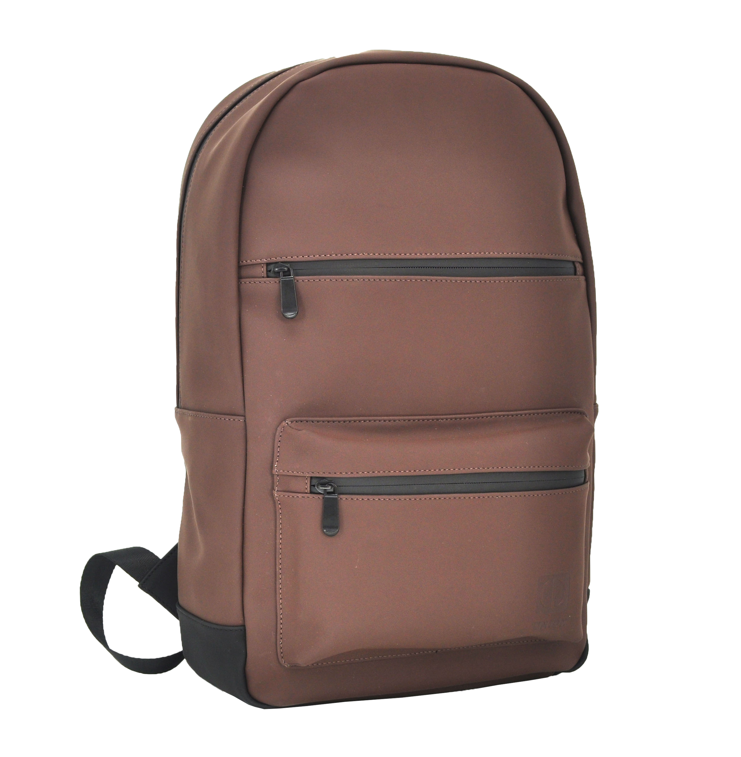UNION 15.6" PU Leather Laptop Backpack – Durable Business & Travel Bag, Water-Resistant