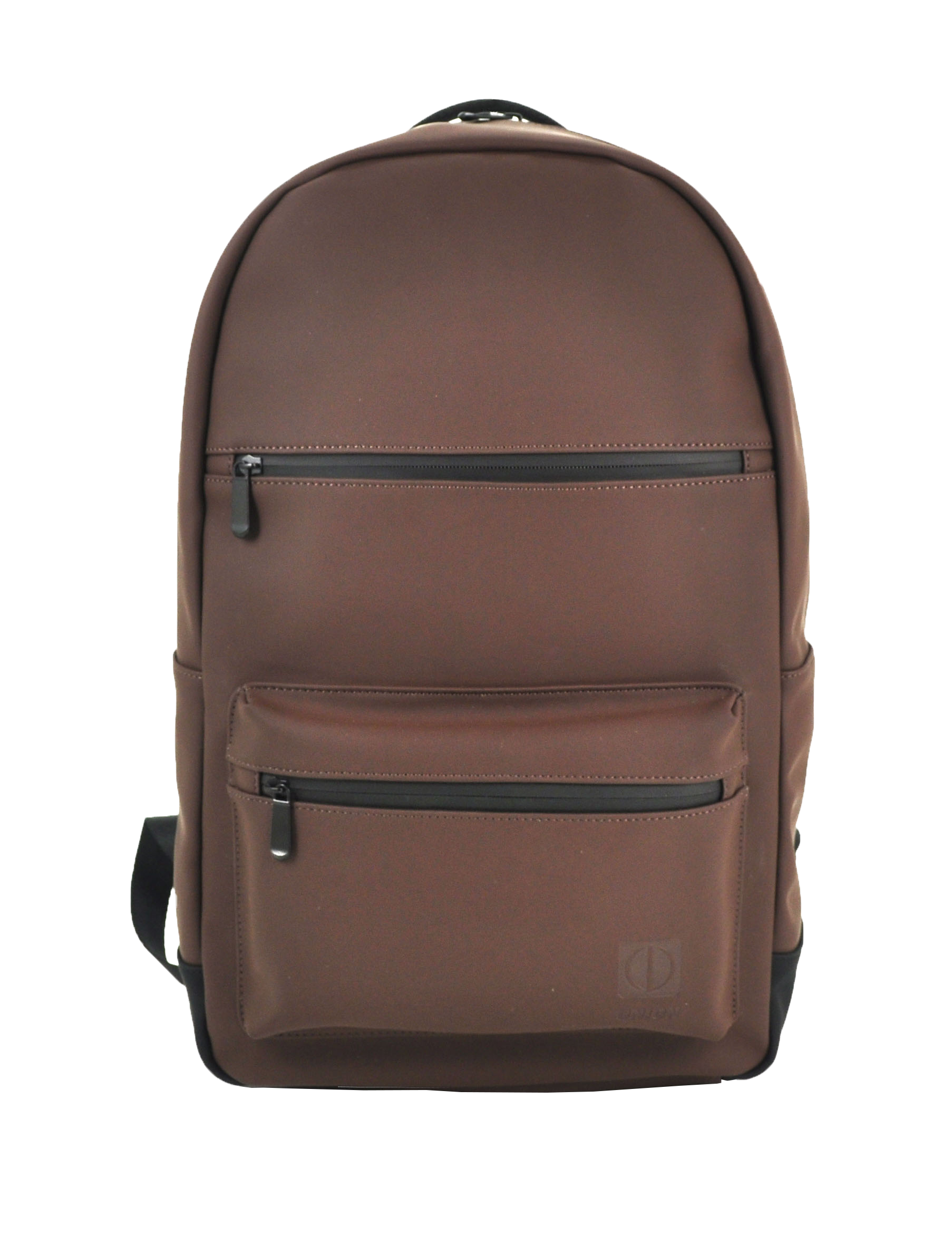 UNION 15.6" PU Leather Laptop Backpack – Durable Business & Travel Bag, Water-Resistant