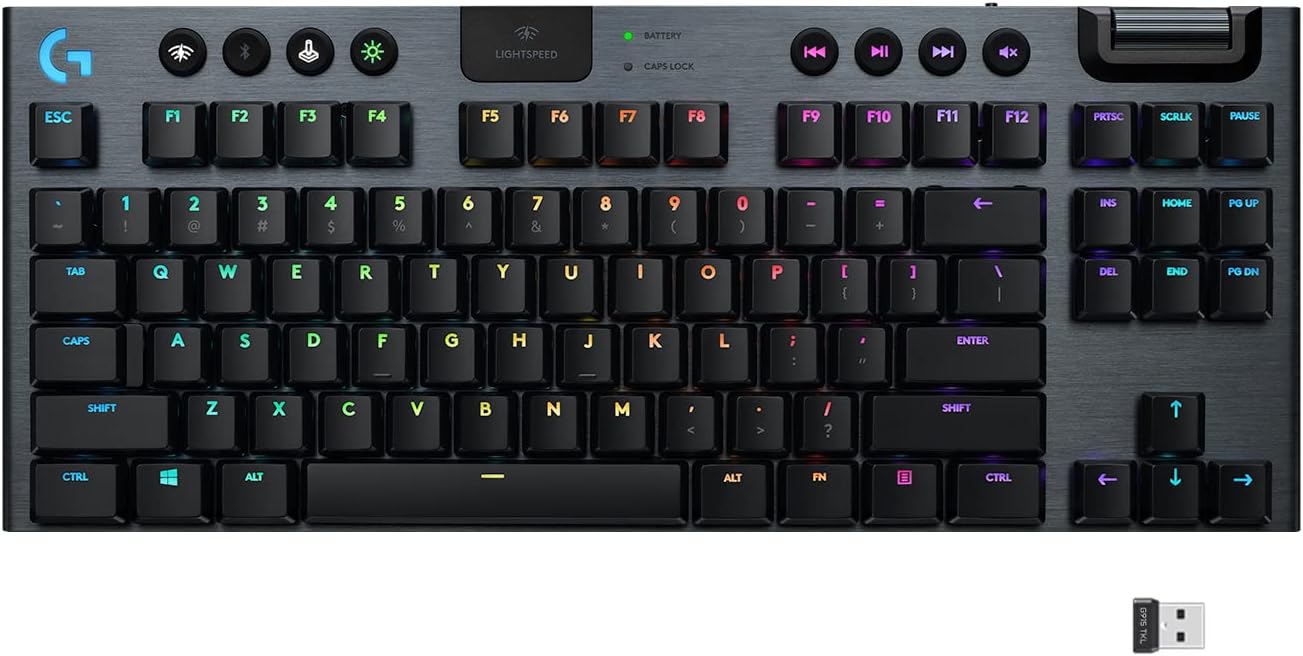 Logitech G915 X LIGHTSPEED TKL – Ultra-Slim Wireless RGB