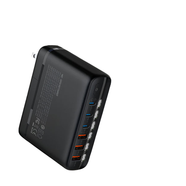 شاحن سطح المكتب فائق السرعة من LDNIO بقوة 140 واط من GaN A6140C