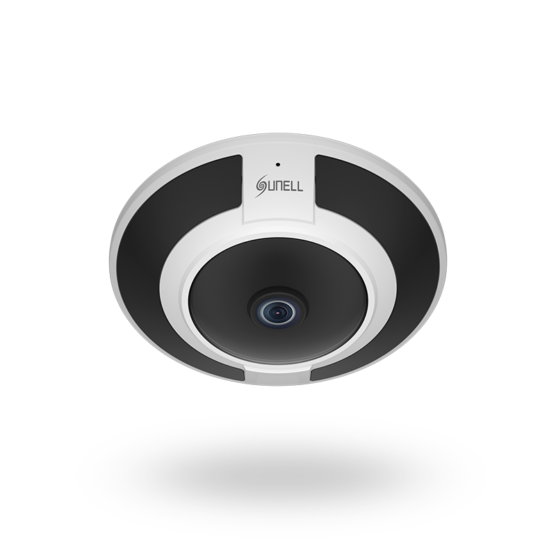Sunell 6MP Fisheye Network Camera with AI Detection & Multi Dewarping Modes
