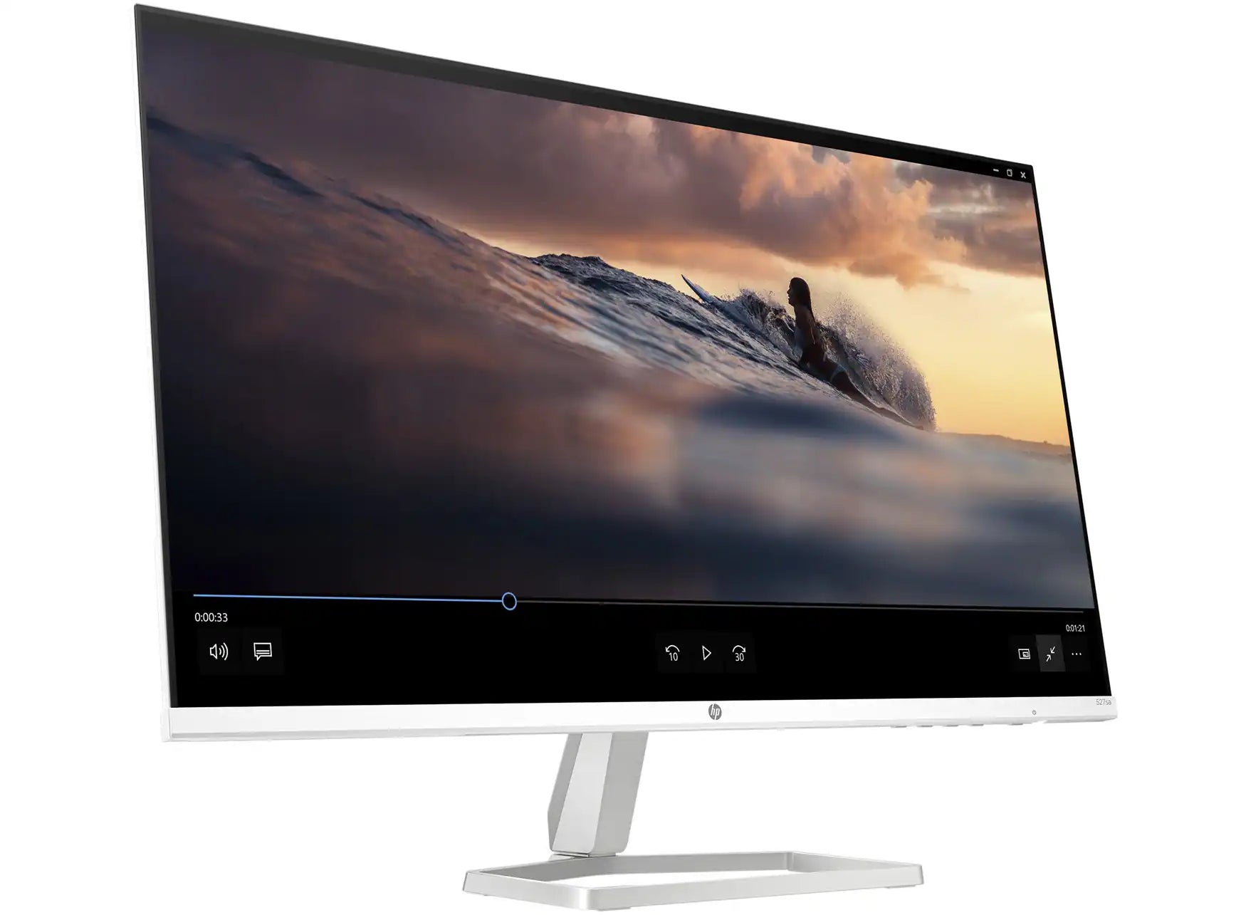 HP Series 5 27″ FHD IPS Monitor – 100 Hz Refresh, 99% sRGB, 300 nits Brightness, Height-Adjust, Eyesafe Certified