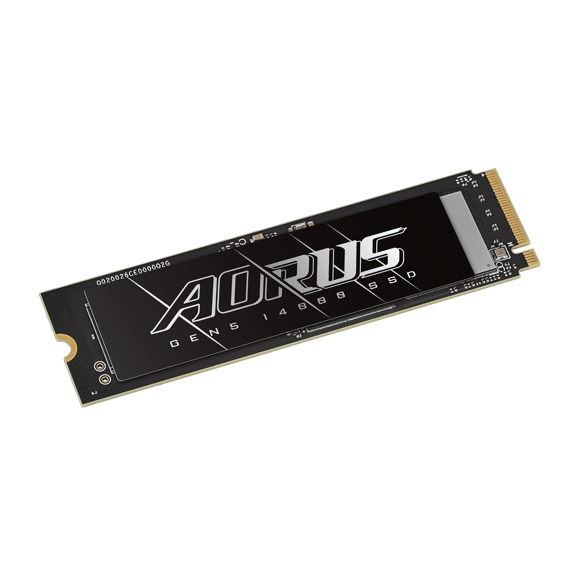 Gigabyte AORUS Gen5 14000 SSD 2TB – PCIe 5.0 M.2 NVMe 2.0, 14,500 MB/s Read, 12,700 MB/s Write, 232-Layer 3D TLC NAND