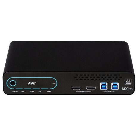 AVer MT300N Matrix Tracking Box with PTZ Link Premium, Voice Tracking, USB/HDMI/NDI|HX2 I/O, 4K60 Output, PoE+