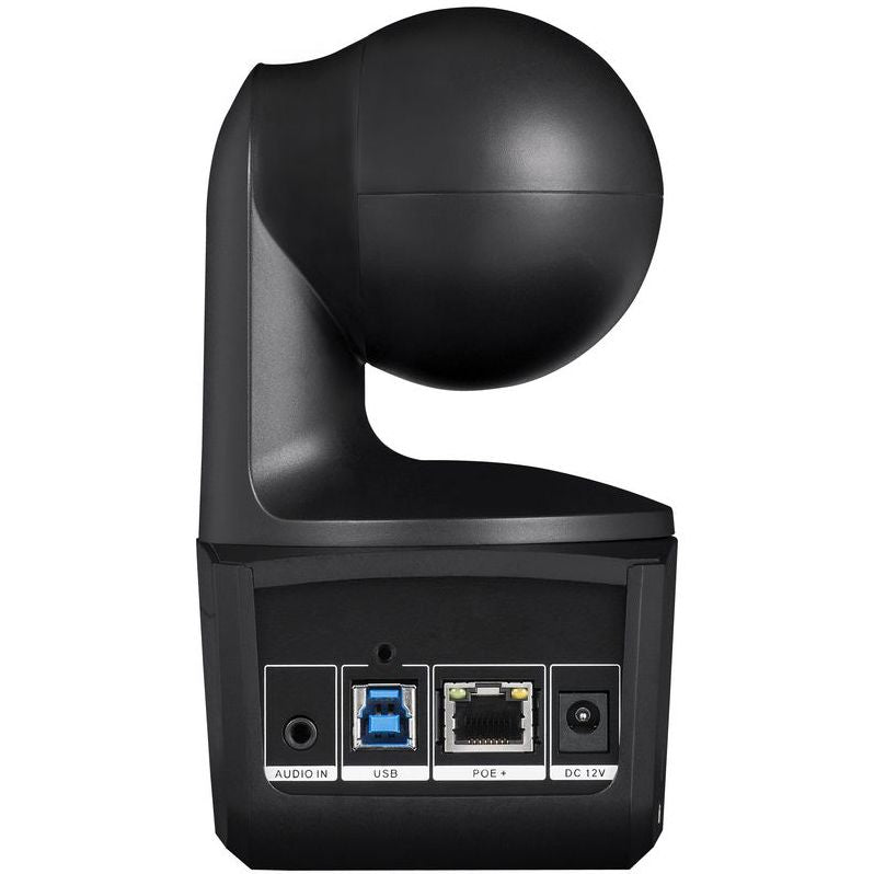 AVer DL10 AI Auto Tracking Distance Learning Camera with 3X Optical Zoom, USB/IP Output, Built-in Mics, Gesture Control