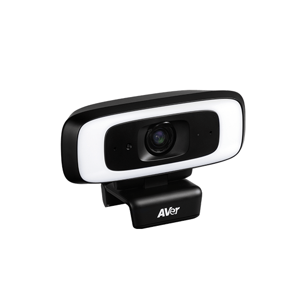 AVer CAM130 4K USB Conference Camera with Smart Framing, Intelligent Lighting, Sony Sensor & Dual FOV for Small Rooms & WFH