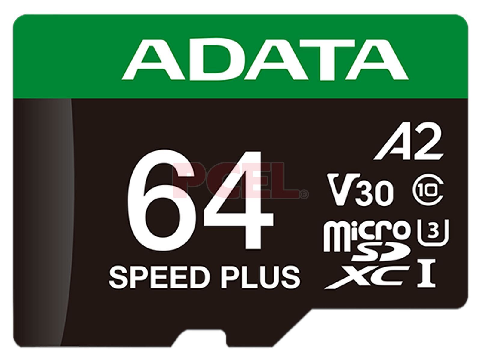 بطاقة ADATA SPEED PLUS MicroSDXC UHS-I U3 من الفئة 10 بسعة 64 جيجابايت