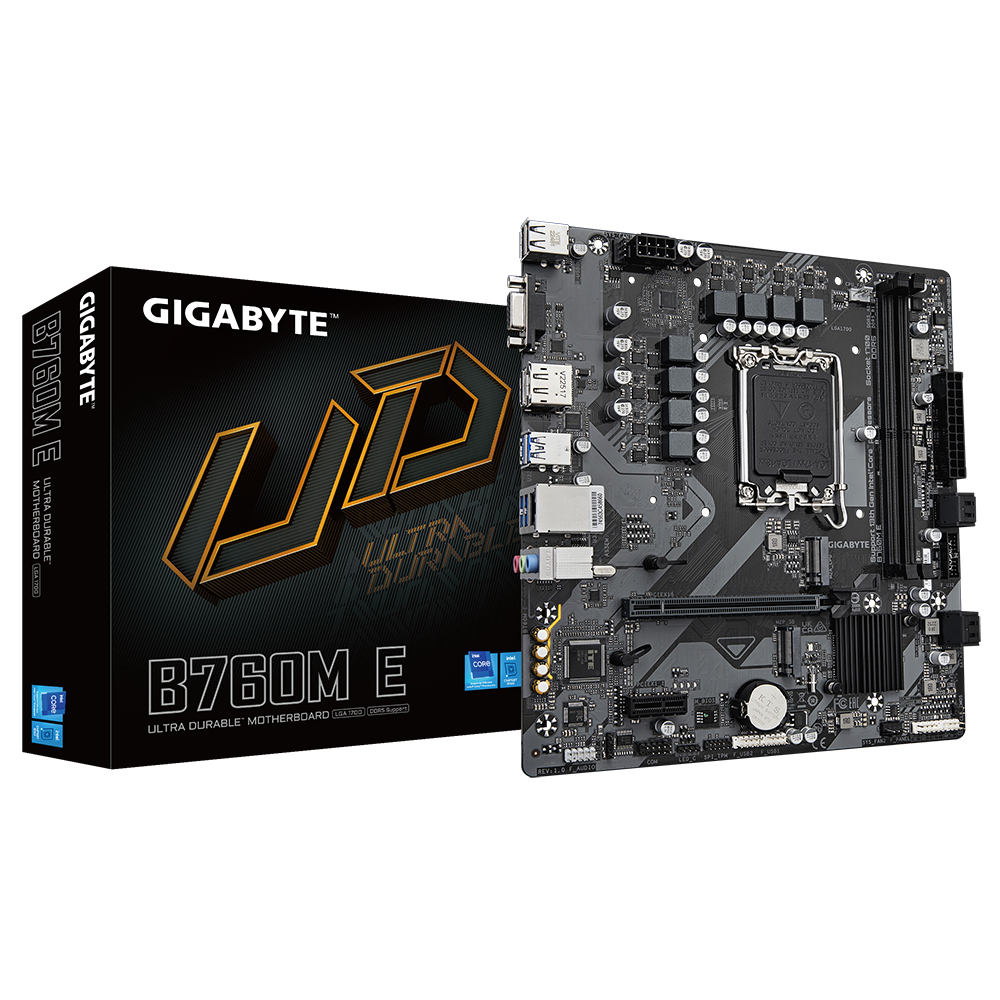 اللوحة الأم Gigabyte B760M E DDR5 LGA 1700