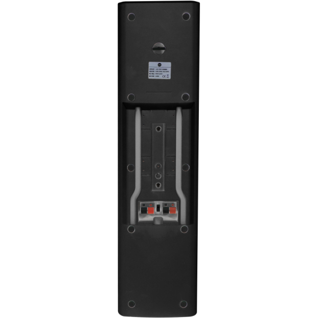 مكبر صوت عمودي CMX LAS-504C، 4 مكبرات صوت بقياس 5×10 بوصة، 100 واط/8 أوم، 80 واط/100 فولت، IP55، تشتت 150 درجة × 20 درجة، حامل حائط متضمن