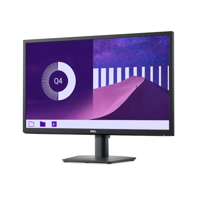 شاشة Dell E2425H مقاس 24 بوصة عالية الدقة بالكامل - لوحة IPS، 60 هرتز، VGA وDisplayPort، مضادة للتوهج، قابلة للتعديل، حاصلة على شهادة Energy Star