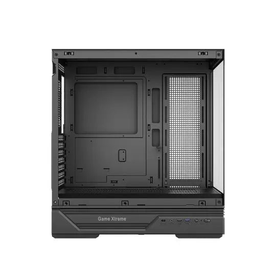 Huntkey GX760A Fortune ATX Gaming PC Case, Dual Tempered Glass