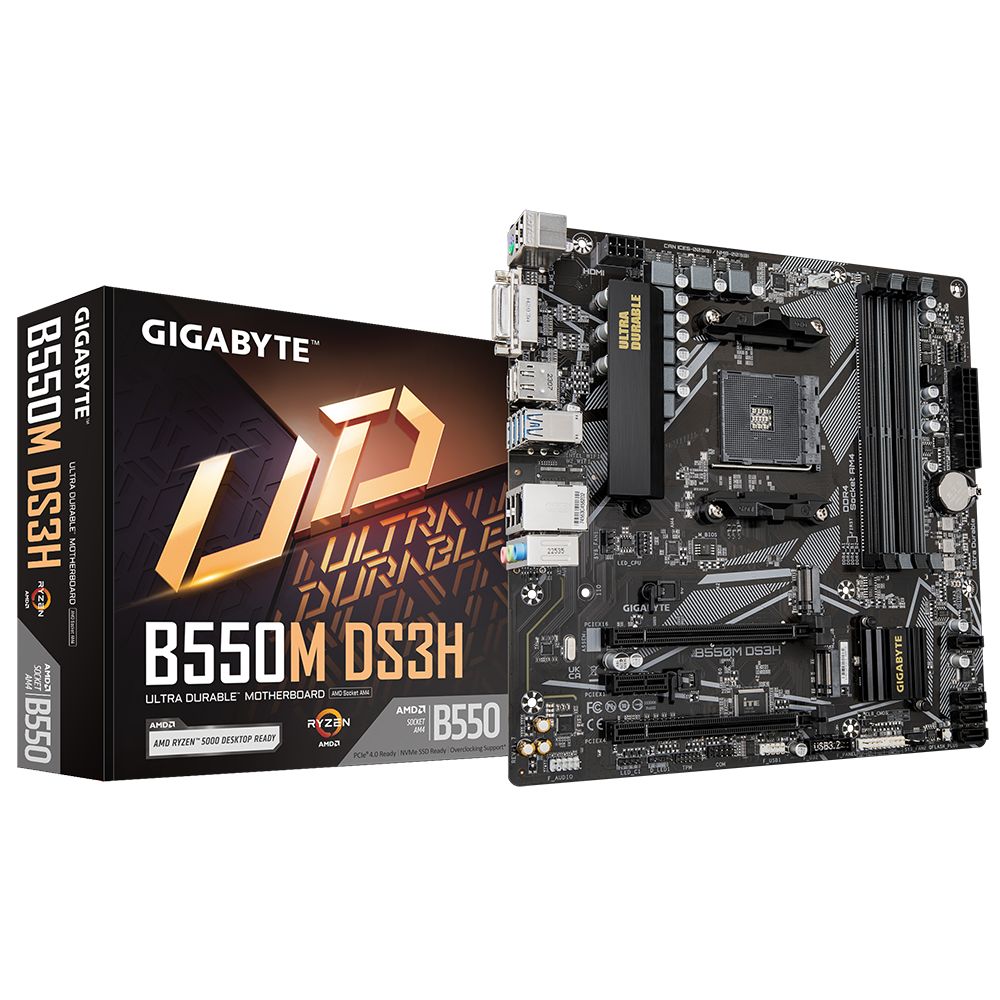 Gigabyte B550M DS3H (5 stores) find the best price now »