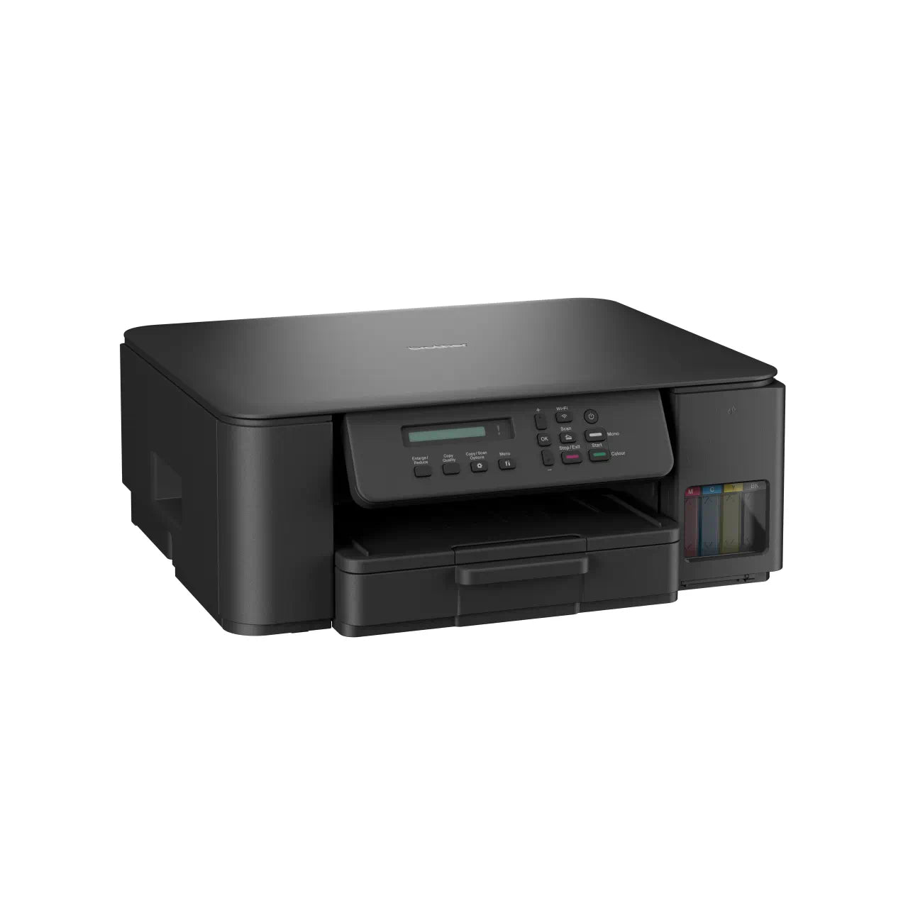 Brother DCP‑T530DW Wireless Ink‑Tank All‑in‑One Printer – Print/Scan/Copy, Duplex, Wi‑Fi, High‑Yield Ink, Compact Design