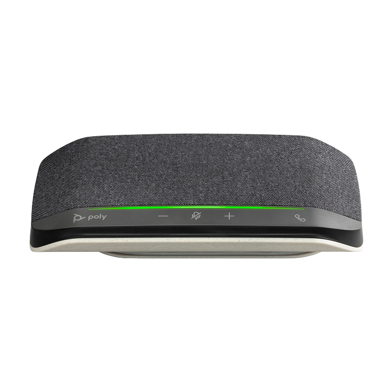 Poly Sync 10 USB Speakerphone, Full-Duplex Speaker & Noise-Reducing Mics, USB-A/USB-C Connectivity, Desk Conference for PC/Mac