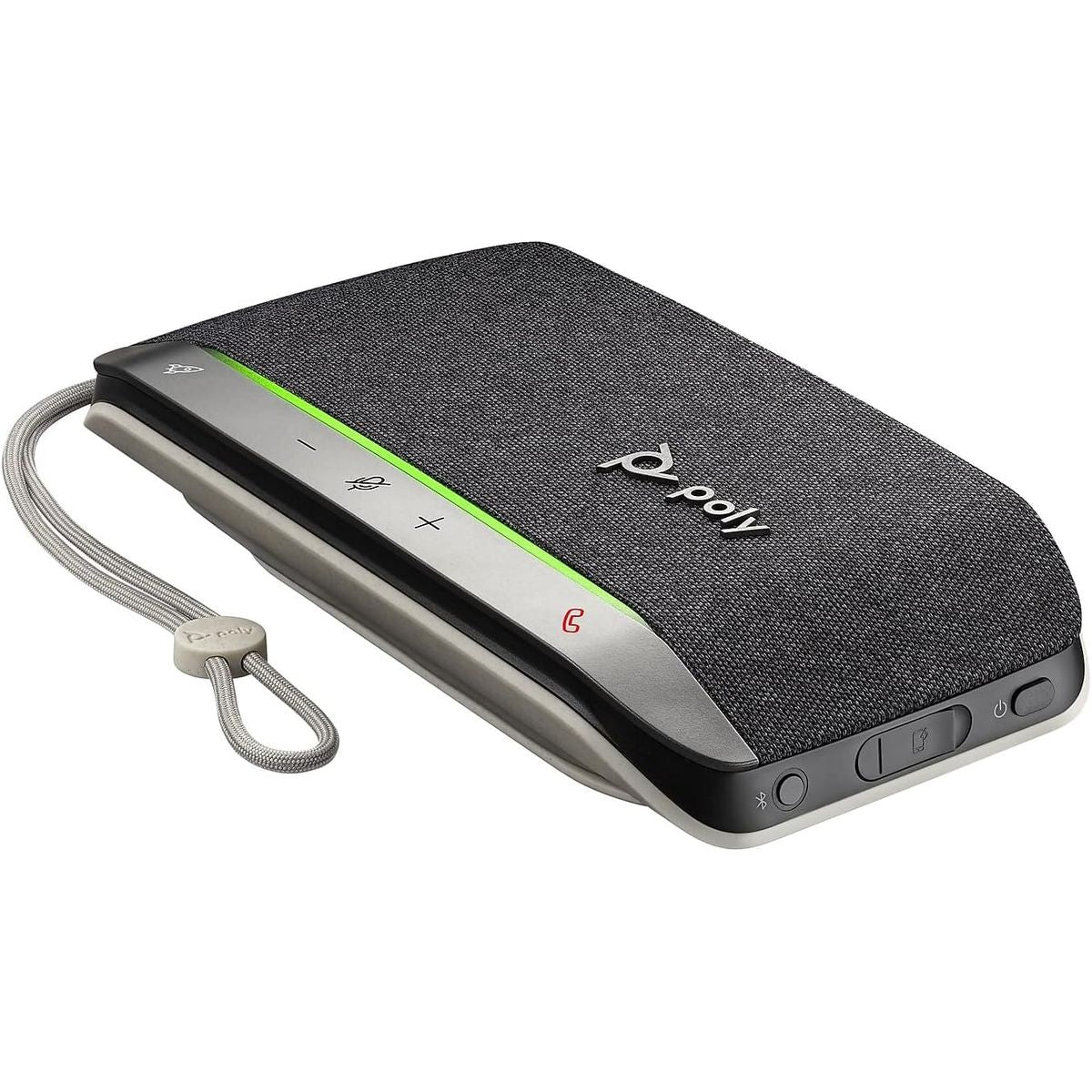 Poly Sync 20 USB-A Speakerphone, Portable with 20-Hour Battery, Full-Duplex Audio, Noise-Reducing Mics, Works with Teams/Zoom