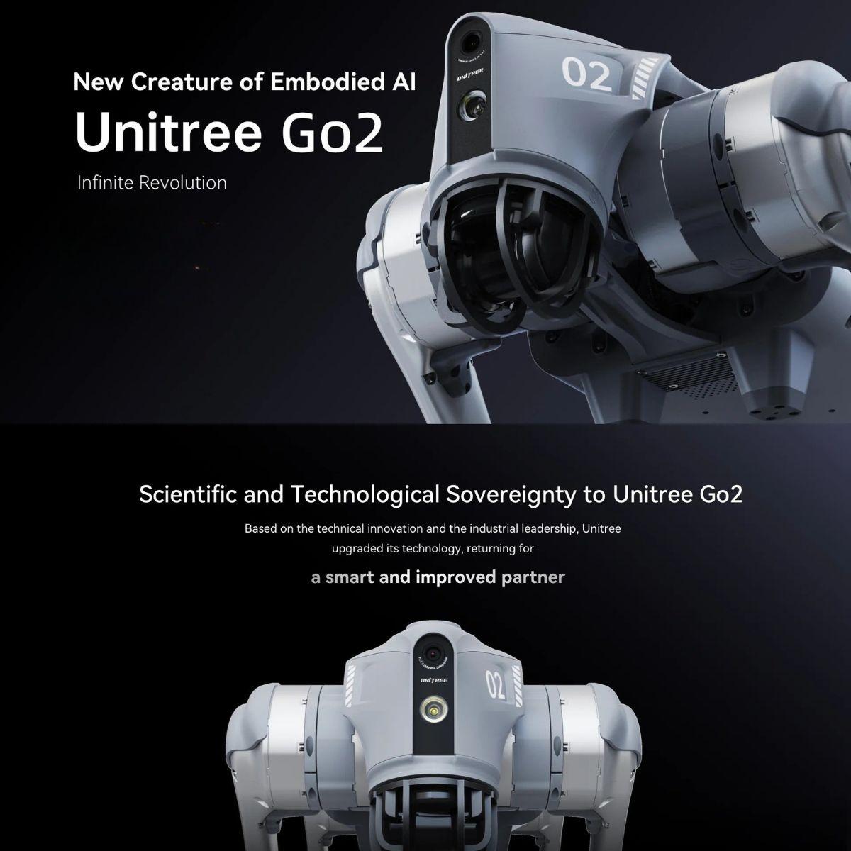 Unitree Go2 AI-Powered Quadruped Robot Dog