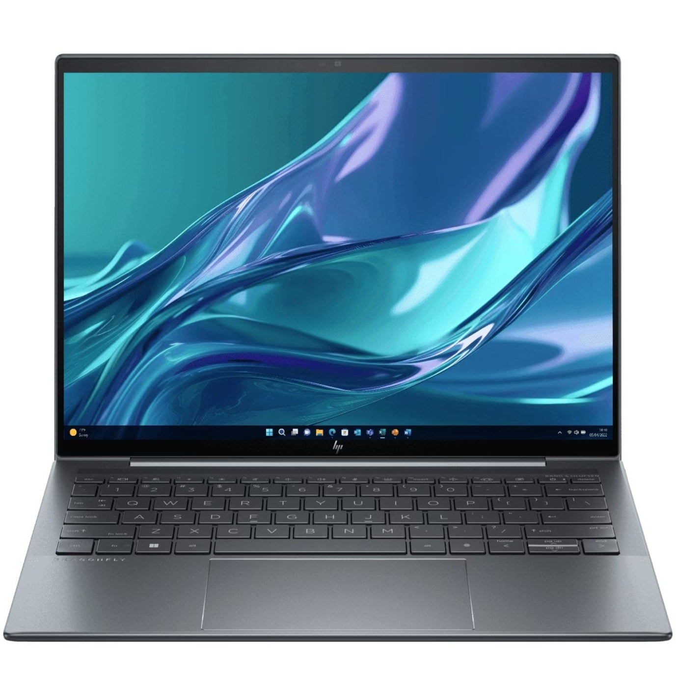 كمبيوتر محمول HP Dragonfly بشاشة لمس 13.5 بوصة - Core i7-1355U EVO - ذاكرة وصول عشوائي (RAM) سعة 16 جيجابايت - قرص SSD سعة 512 جيجابايت - نظام تشغيل مشترك - نظام تشغيل Windows 11 Pro