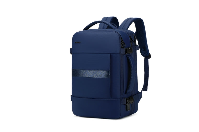 BESTLIFE Backpack BB-3861BU for 15.6-Inch Laptops – Water-Resistant Business Travel Bag with USB Charging Port & Padded Straps