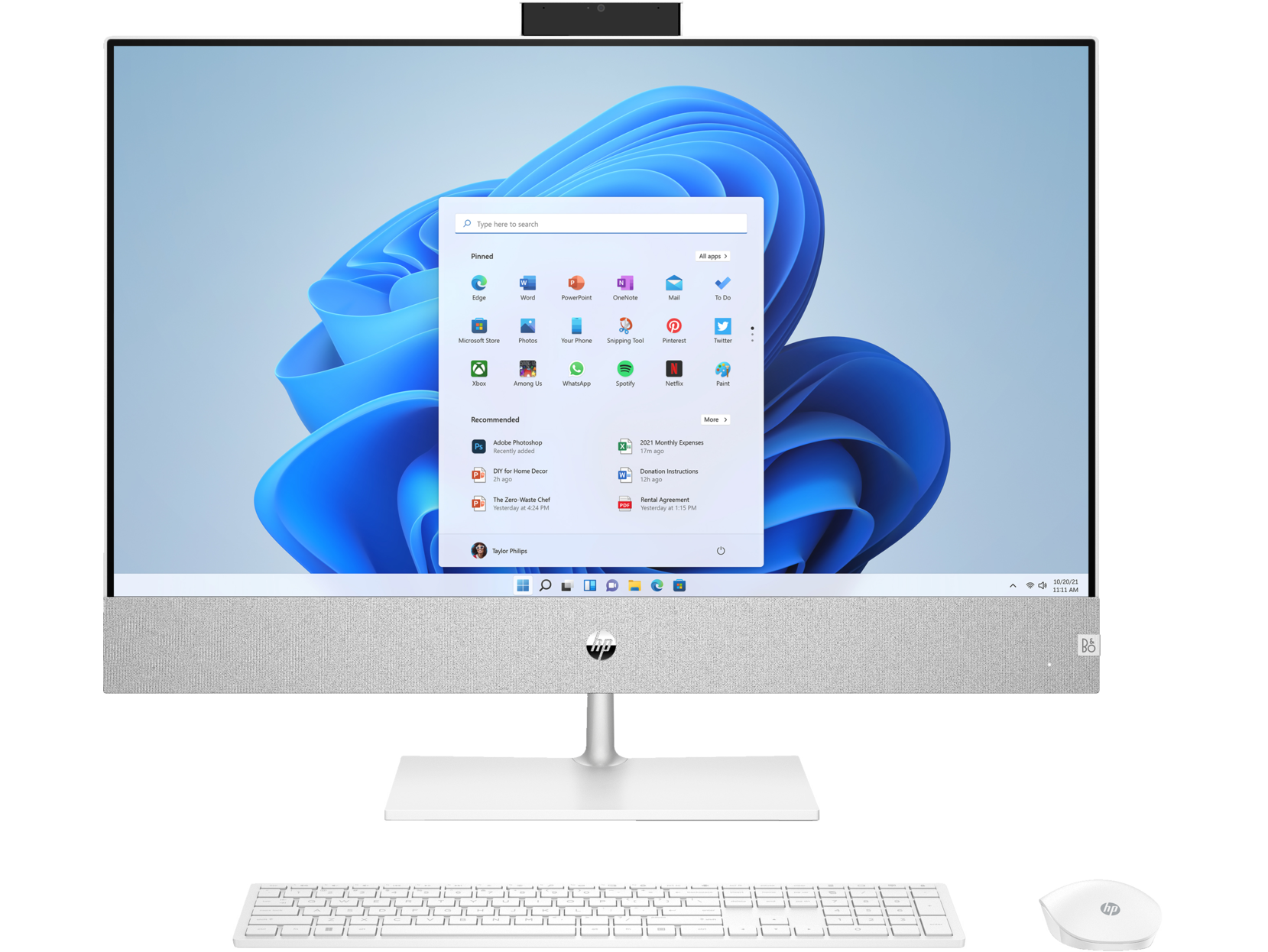 HP Pavilion 27-ca2152nh 27" AIO - Core i7-13700T - 16GB RAM - 1TB SSD - RTX 3050 4GB - WIN PRO K