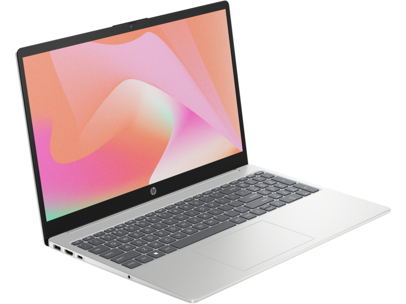كمبيوتر محمول HP 15-fd0053ne بشاشة ١٥٫٦ بوصة FHD - معالج Core i5-1334U - ذاكرة RAM ٨ جيجابايت - قرص SSD بسعة ٥١٢ جيجابايت - بطاقة MX570 بسعة ٢ جيجابايت - نظام WIN PRO K (فضي طبيعي)