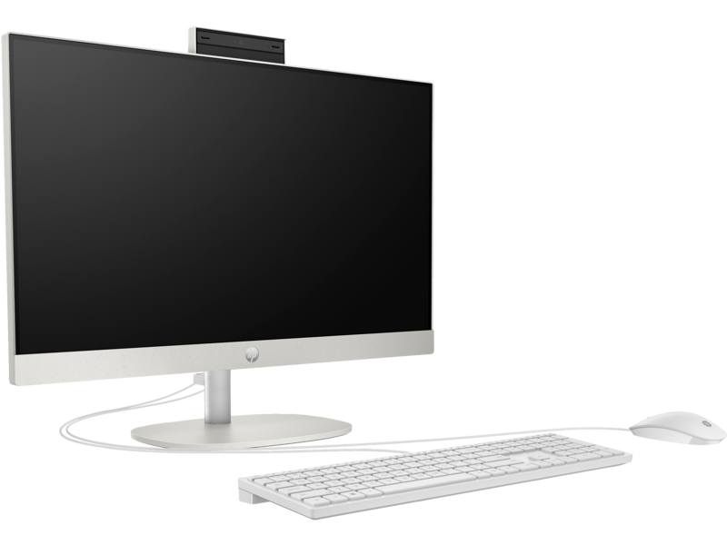 HP 24-cr0255nh 23.8" Touchscreen AIO - Core i7-1355U - 16GB RAM - 512GB SSD - Shared - WIN PRO K(White)