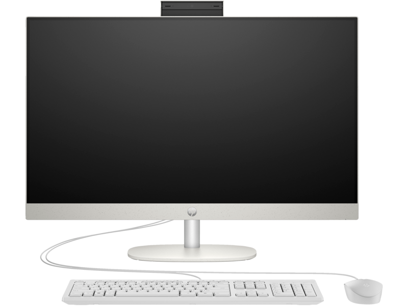 جهاز HP All-in-One 27-cr0156nh الكل في واحد مقاس 27 بوصة - معالج Core i7-1355U - ذاكرة وصول عشوائي (RAM) سعة 8 جيجابايت - قرص SSD سعة 512 جيجابايت - نظام Windows PRO K