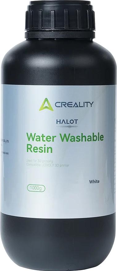 Creality Water Washable Resin – 1KG, Low Odor, High Precision, Easy Cleaning with Water, Fast Curing, For LCD 3D Printers
