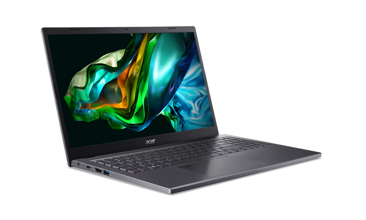 لابتوب Acer Aspire 5 مقاس 15 بوصة - معالج Core i5-13420H - ذاكرة وصول عشوائي (RAM) سعة 8 جيجابايت - قرص SSD سعة 512 جيجابايت - نظام تشغيل Windows 10 Pro K