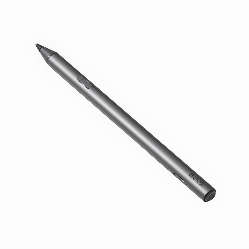 قلم BOOX InkSense Stylus (فضي) - قلم حبر إلكتروني مغناطيسي مع حساسية للضغط، وقبضة مريحة، وزمن انتقال منخفض لأجهزة BOOX اللوحية