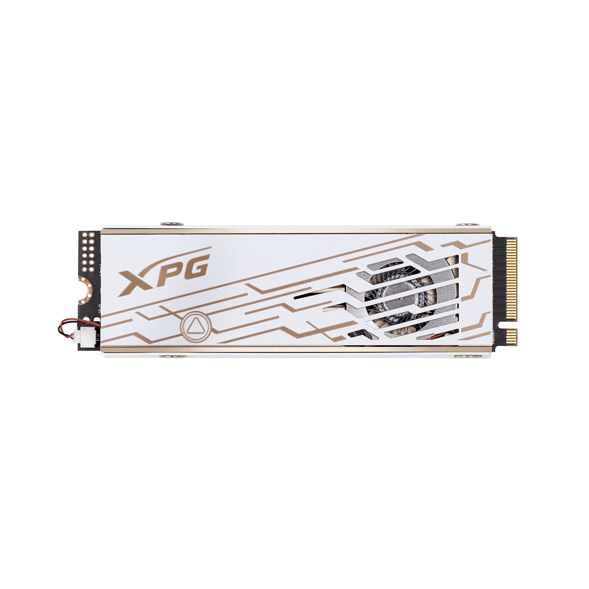 قرص الحالة الصلبة XPG MARS 980 PRO سعة 2 تيرابايت PCIe 5.0 x4 M.2 2280 - NVMe 2.0، بسرعة 14,000/13,000 ميجابايت/ثانية، تبريد نشط بالمروحة، حتى 2 مليون عملية إدخال وإخراج في الثانية